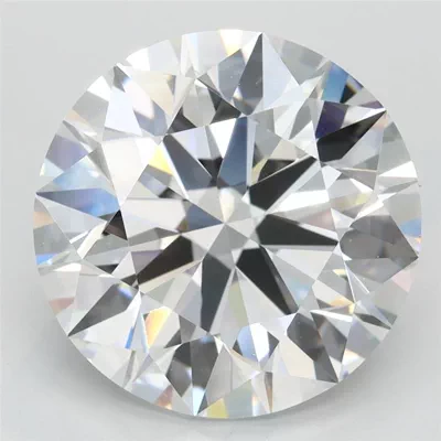 5.04ct D VVS1 Rare Carat Ideal Cut Round Lab Grown Diamond