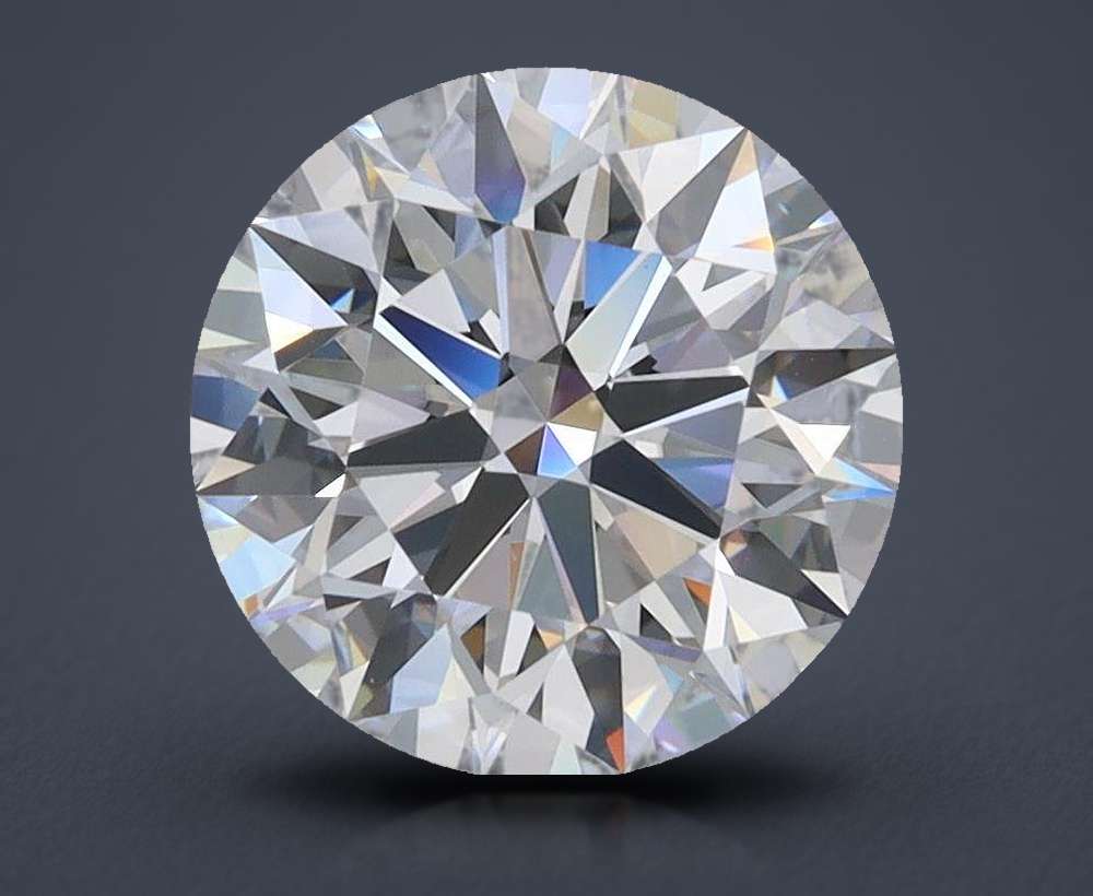 2.58ct D FL Rare Carat Ideal Cut Round Lab Grown Diamond