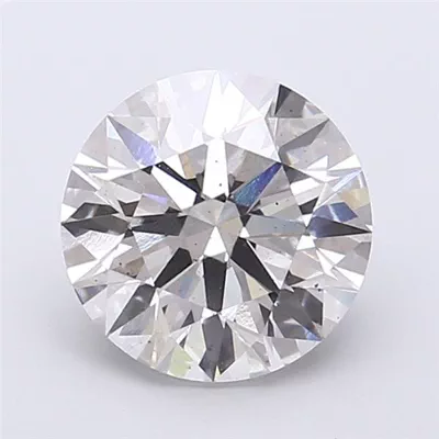 2.21ct F VS2 Rare Carat Ideal Cut Round Lab Grown Diamond