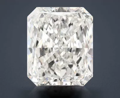 4.20ct H VS2 Very Good Cut Radiant Lab Grown Diamond