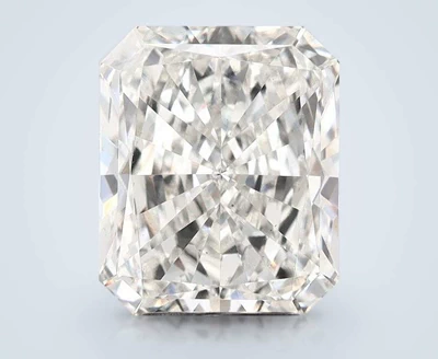 4.20ct H VS2 Very Good Cut Radiant Lab Grown Diamond