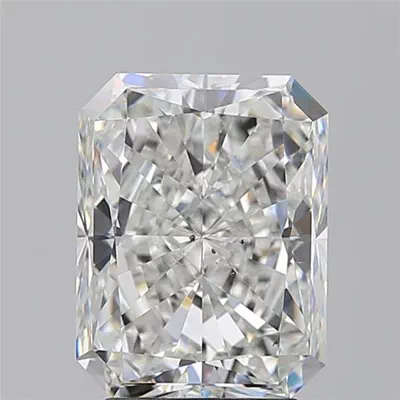 3.51ct G SI1 Rare Carat Ideal Cut Radiant Diamond