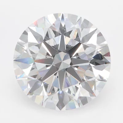 3.01ct D FL Rare Carat Ideal Cut Round Lab Grown Diamond