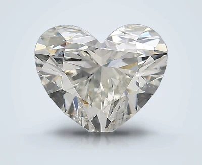 3.01ct I SI2 Rare Carat Ideal Cut Heart Diamond