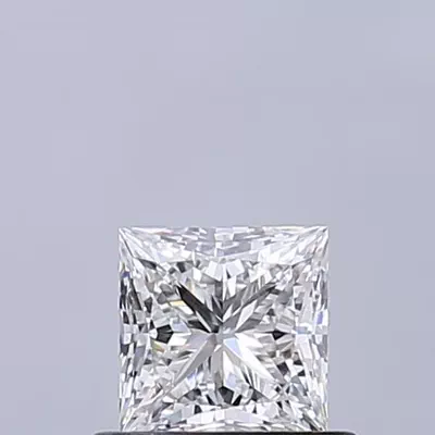 0.58ct D VVS2 Rare Carat Ideal Cut Princess Lab Grown Diamond