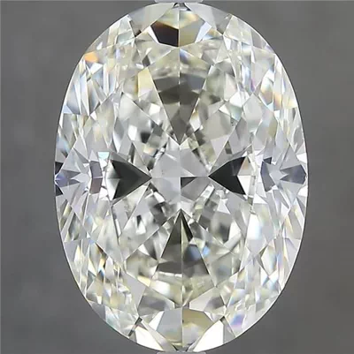 5.01ct K VS2 Rare Carat Ideal Cut Oval Diamond