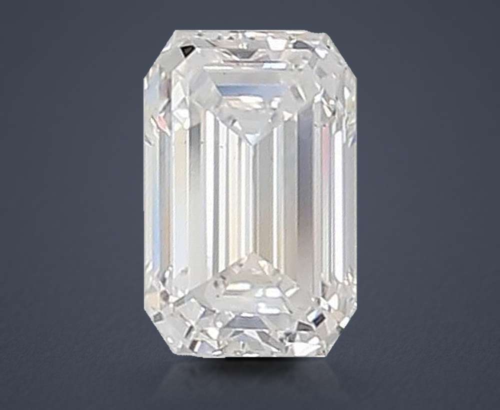 1.73ct E VS1 Rare Carat Ideal Cut Emerald Lab Grown Diamond