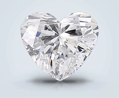 1.02ct D VS1 Rare Carat Ideal Cut Heart Lab Grown Diamond