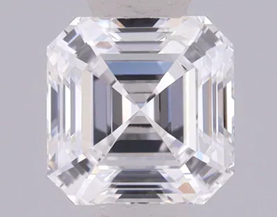 0.52ct D VVS2 Rare Carat Ideal Cut Asscher Lab Grown Diamond