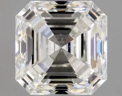 1.00ct I SI1 Rare Carat Ideal Cut Asscher Diamond