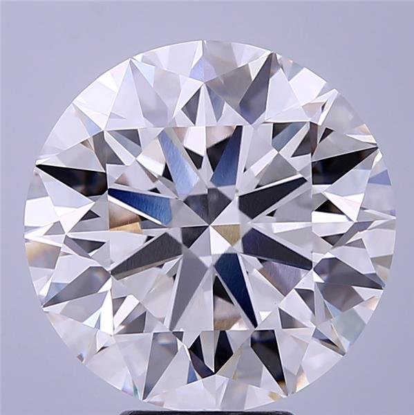 7.08ct F VVS1 Excellent Cut Round Lab Grown Diamond