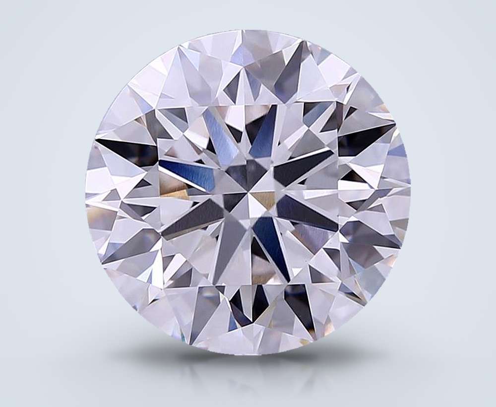 7.08ct F VVS1 Excellent Cut Round Lab Grown Diamond
