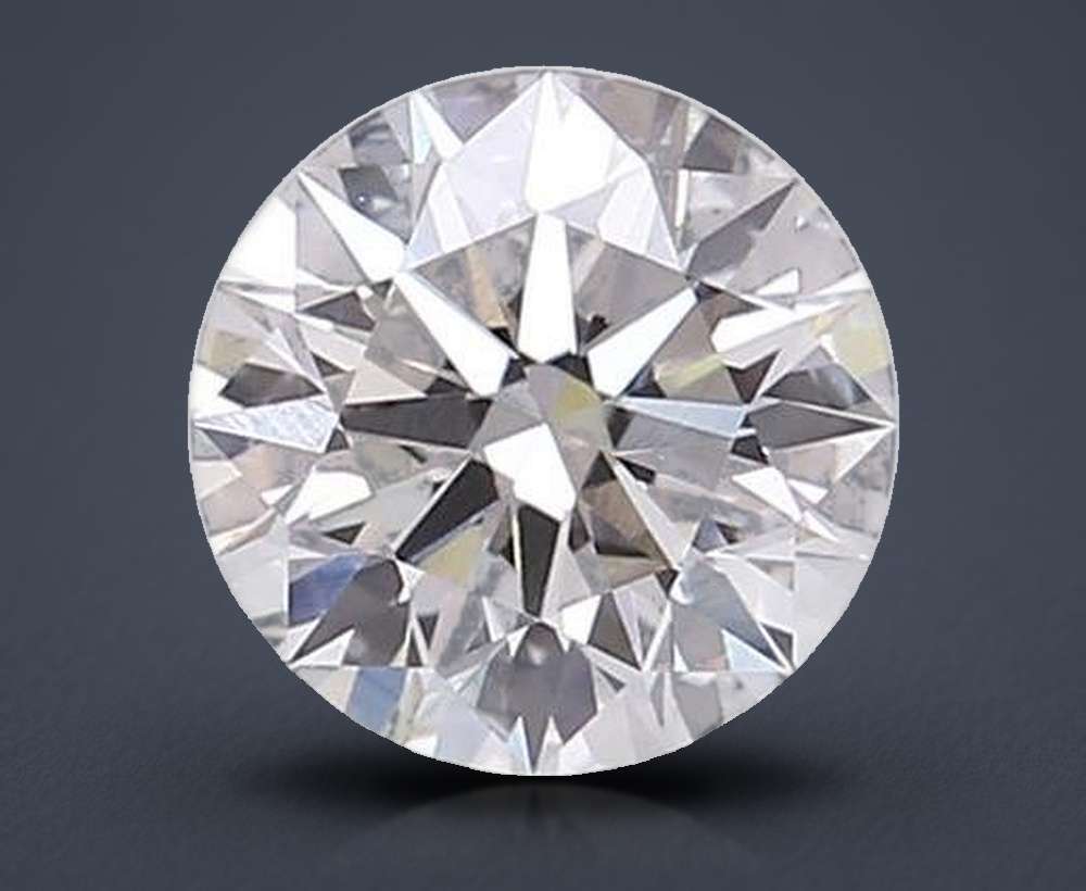 1.25ct H VVS2 Rare Carat Ideal Cut Round Lab Grown Diamond