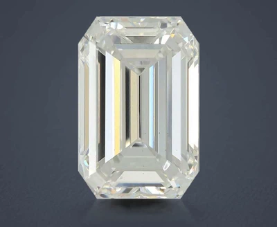 6.67ct E VS2 Very Good Cut Emerald Lab Grown Diamond
