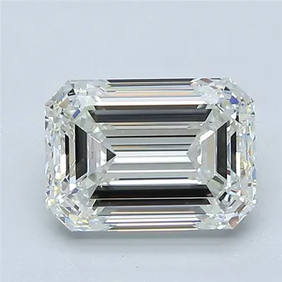 2.01ct J VVS1 Excellent Cut Emerald Diamond