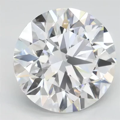 2.93ct D IF Rare Carat Ideal Cut Round Lab Grown Diamond