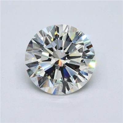 7.24ct G VVS2 Rare Carat Ideal Cut Round Diamond