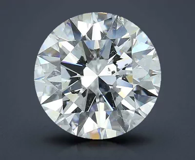 5.01ct D SI2 Rare Carat Ideal Cut Round Diamond