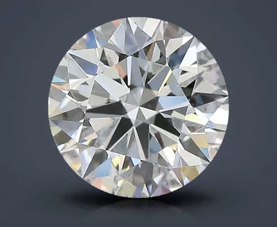 2.84ct D VS1 Rare Carat Ideal Cut Round Lab Grown Diamond