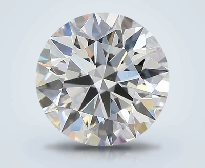 2.84ct D VS1 Rare Carat Ideal Cut Round Lab Grown Diamond
