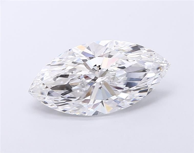 3.51ct D VVS1 Rare Carat Ideal Cut Marquise Lab Grown Diamond