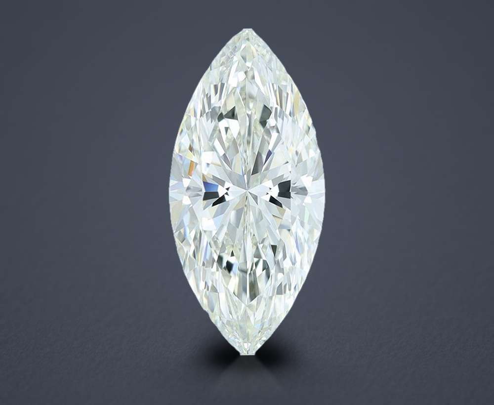 2.52ct I IF Rare Carat Ideal Cut Marquise Diamond