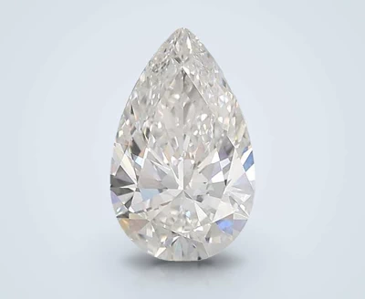 6.09ct F VVS2 Rare Carat Ideal Cut Pear Lab Grown Diamond