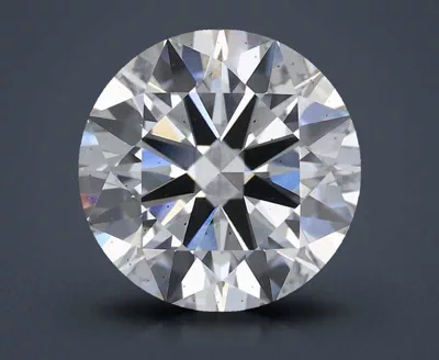 2.65ct F SI1 Rare Carat Ideal Cut Round Lab Grown Diamond