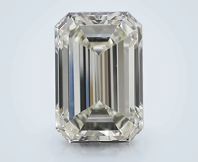 5.02ct K VS2 Rare Carat Ideal Cut Emerald Diamond
