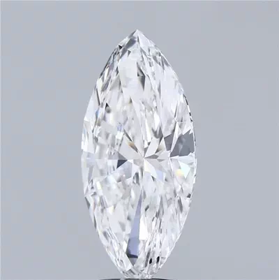 4.02ct D VVS1 Very Good Cut Marquise Lab Grown Diamond
