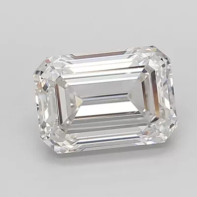 3.52ct G VS2 Rare Carat Ideal Cut Emerald Lab Grown Diamond