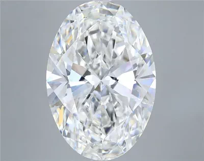 10.54ct E VS1 Rare Carat Ideal Cut Oval Lab Grown Diamond