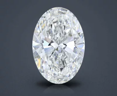 10.54ct E VS1 Rare Carat Ideal Cut Oval Lab Grown Diamond
