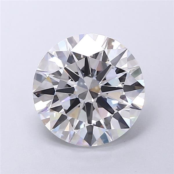 3.55ct F VS1 Rare Carat Ideal Cut Round Lab Grown Diamond