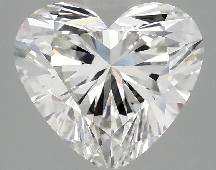 1.47ct F VS1 Rare Carat Ideal Cut Heart Lab Grown Diamond