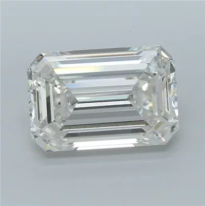 10.06ct H VS1 Rare Carat Ideal Cut Emerald Lab Grown Diamond