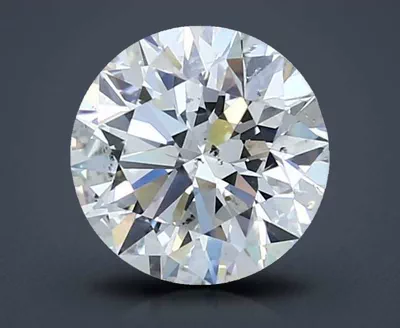 2.01ct J SI2 Rare Carat Ideal Cut Round Diamond