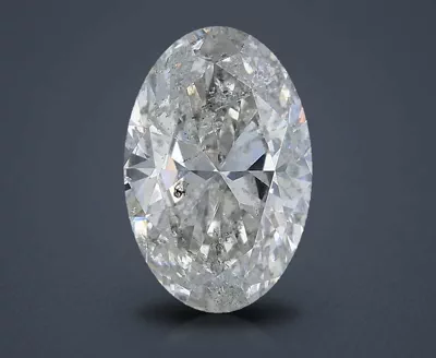 0.94ct H SI2 Rare Carat Ideal Cut Oval Diamond