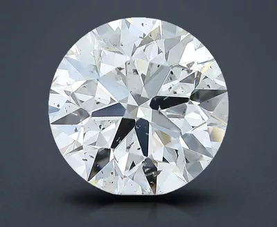 3.05ct E SI2 Rare Carat Ideal Cut Round Diamond