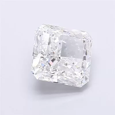 2.53ct D VVS2 Rare Carat Ideal Cut Radiant Lab Grown Diamond