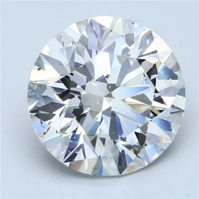 10.06ct H SI2 Rare Carat Ideal Cut Round Diamond