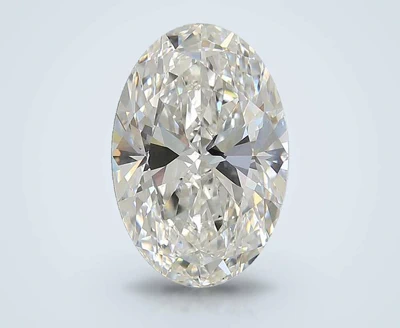 5.06ct F VS1 Rare Carat Ideal Cut Oval Lab Grown Diamond