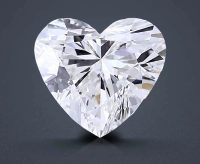 6.09ct E VVS2 Rare Carat Ideal Cut Heart Lab Grown Diamond