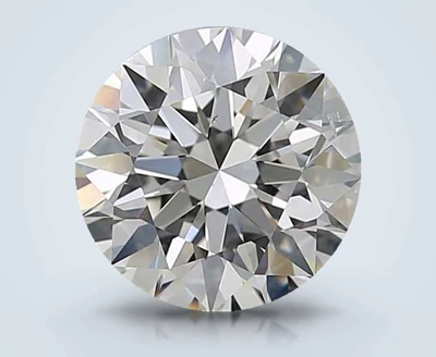 3.03ct I SI1 Rare Carat Ideal Cut Round Diamond