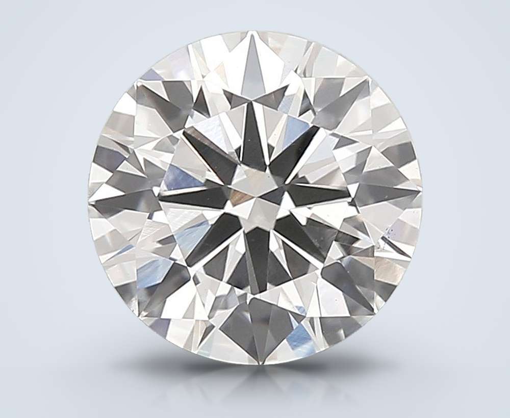 3.01ct F VS1 Rare Carat Ideal Cut Round Lab Grown Diamond