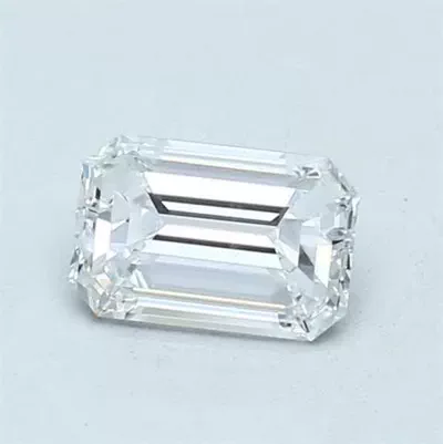 0.87ct D VS2 Excellent Cut Emerald Diamond