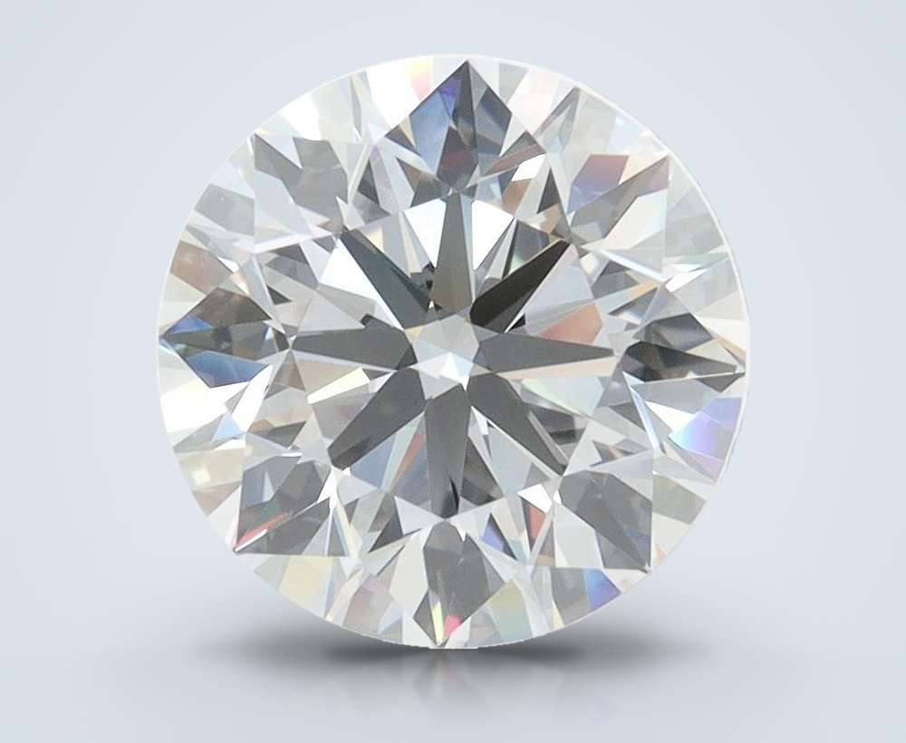 2.88ct D FL Rare Carat Ideal Cut Round Lab Grown Diamond
