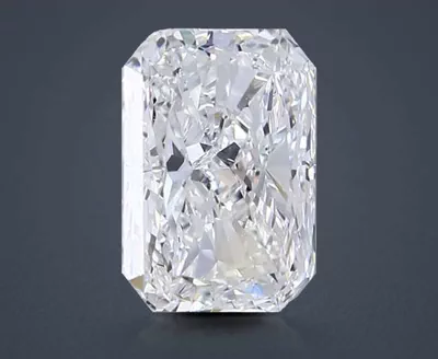 3.01ct E VS2 Rare Carat Ideal Cut Radiant Diamond