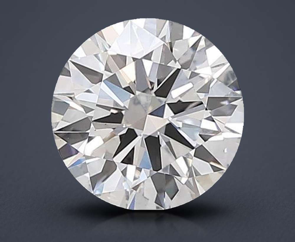 2.40ct E VS2 Rare Carat Ideal Cut Round Lab Grown Diamond