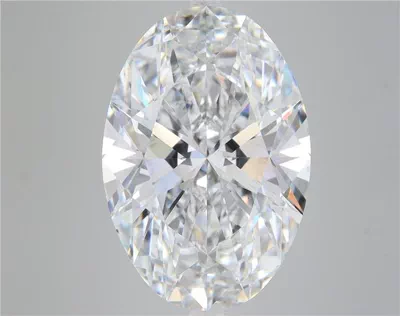 11.20ct F VS2 Rare Carat Ideal Cut Oval Lab Grown Diamond